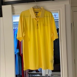 Yellow Golf Polo